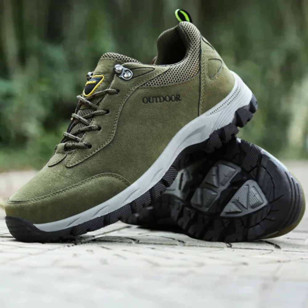 Wygodne buty outdoor męskie, podeszwa antypoślizgowa idealna na wędrówki.