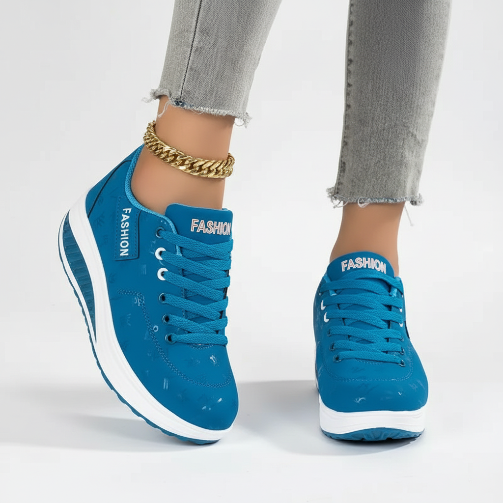 Zdjęcie podeszwy sneakersów ortopedycznych Amelie z amortyzacją