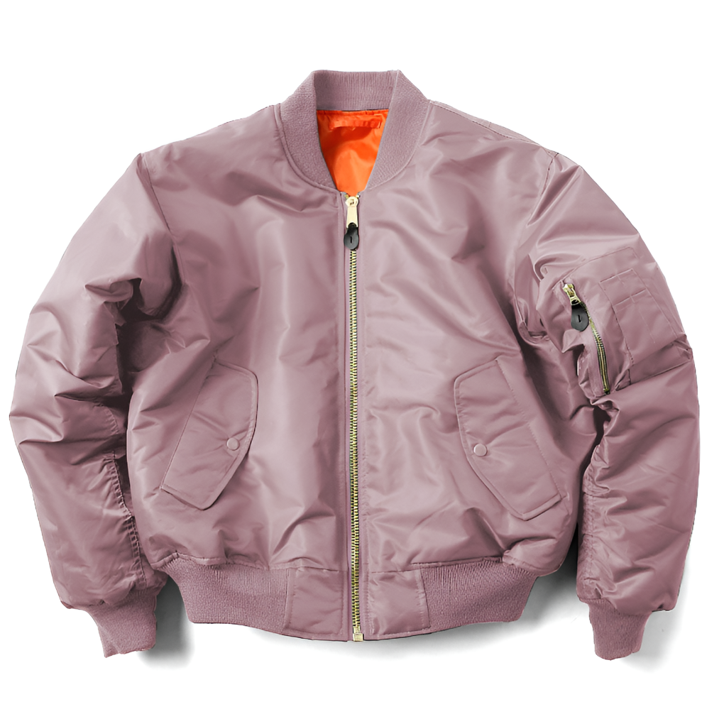Stylowa kurtka unisex na co dzień, tył odzieży