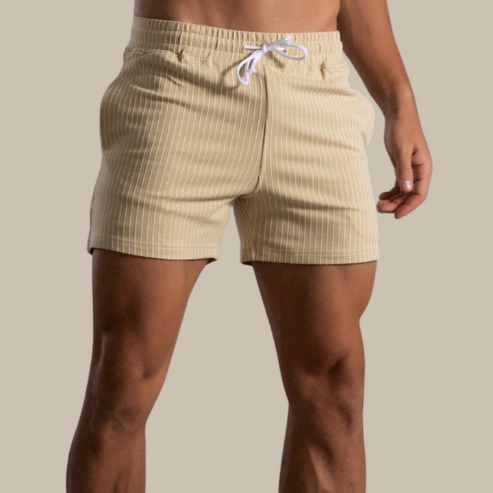 Kolekcja męskich szortów letnich slim fit w trzech kolorach