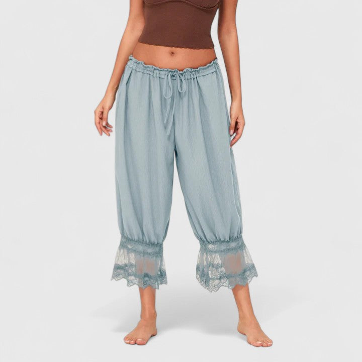 Damskie luźne spodnie Winona – pełna stylizacja streetwear