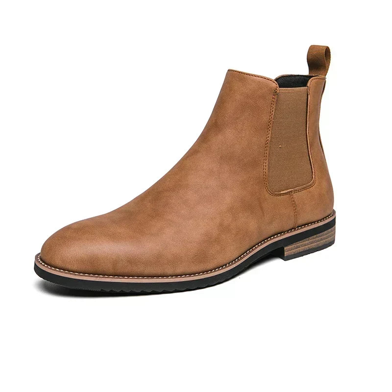 Wygodne buty męskie chelsea w casualowym stylu, idealne na jesień