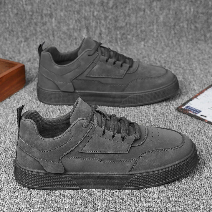 Stylowe męskie buty codzienne w militarnym kolorze khaki, modne obuwie męskie
