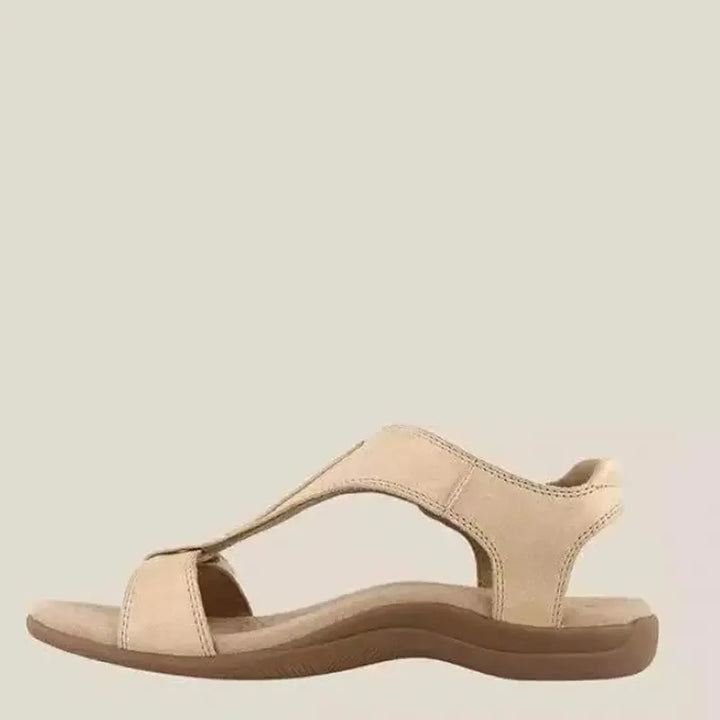 Wygodne buty damskie ortopedyczne na lato, pełny widok pary