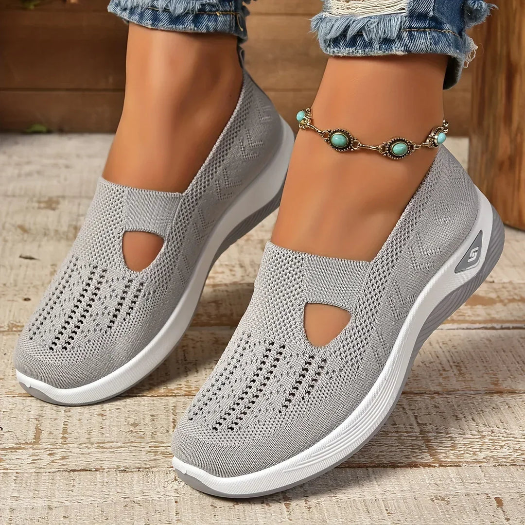 Stylowe buty damskie sportowe z siateczką na co dzień