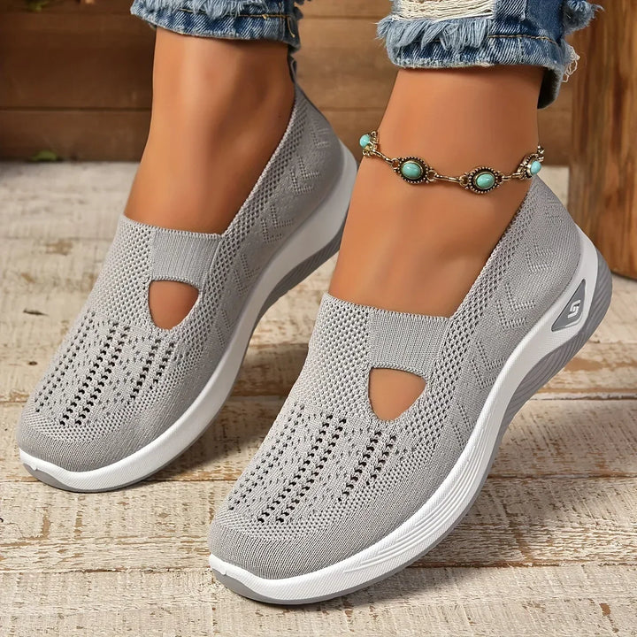 Stylowe buty damskie sportowe z siateczką na co dzień