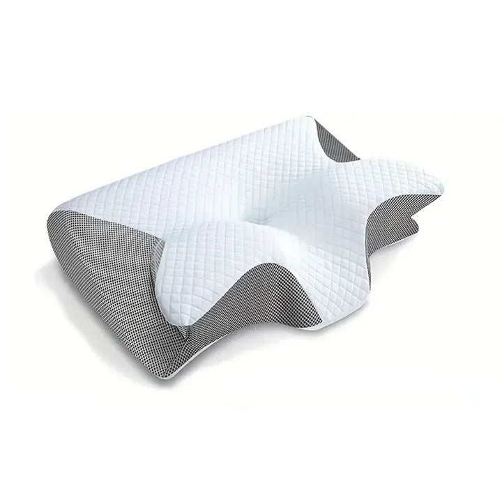 Ergonomiczna poduszka do spania z memory foam zapakowana w ozdobne pudełko
