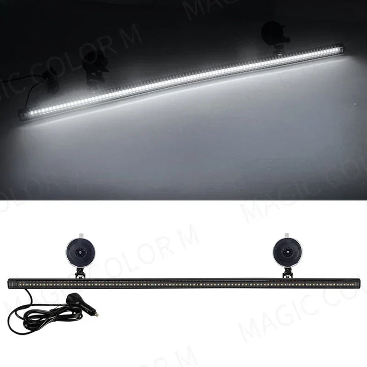 Lampa LED stroboskopowa z przełącznikiem do pojazdów specjalnych