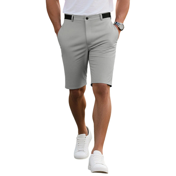 Lekkie spodenki męskie na lato, modna odzież codzienna slim fit