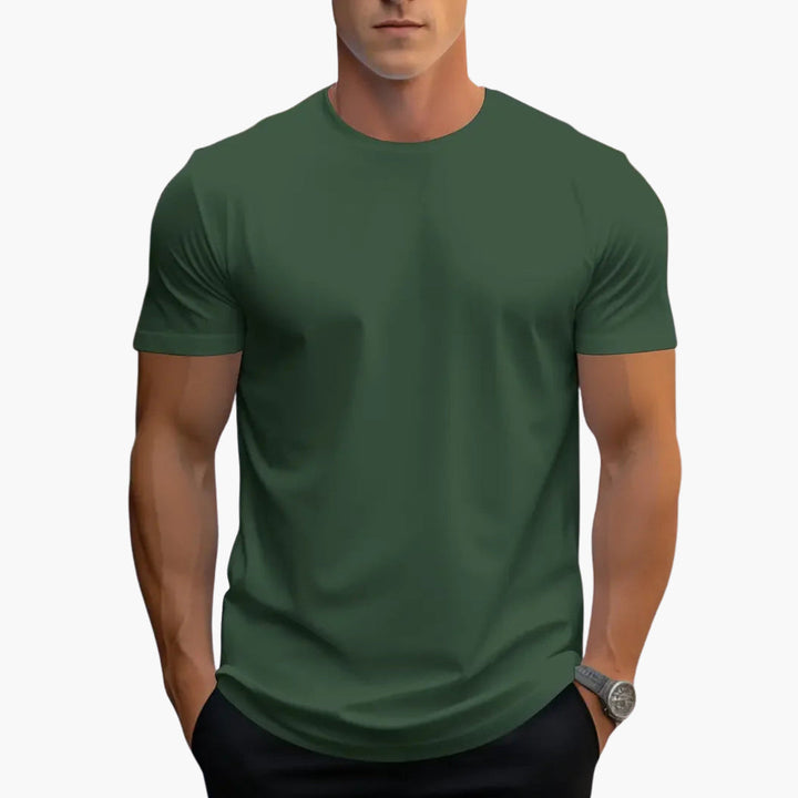 Wygodny t-shirt męski slim fit dopasowany do sylwetki