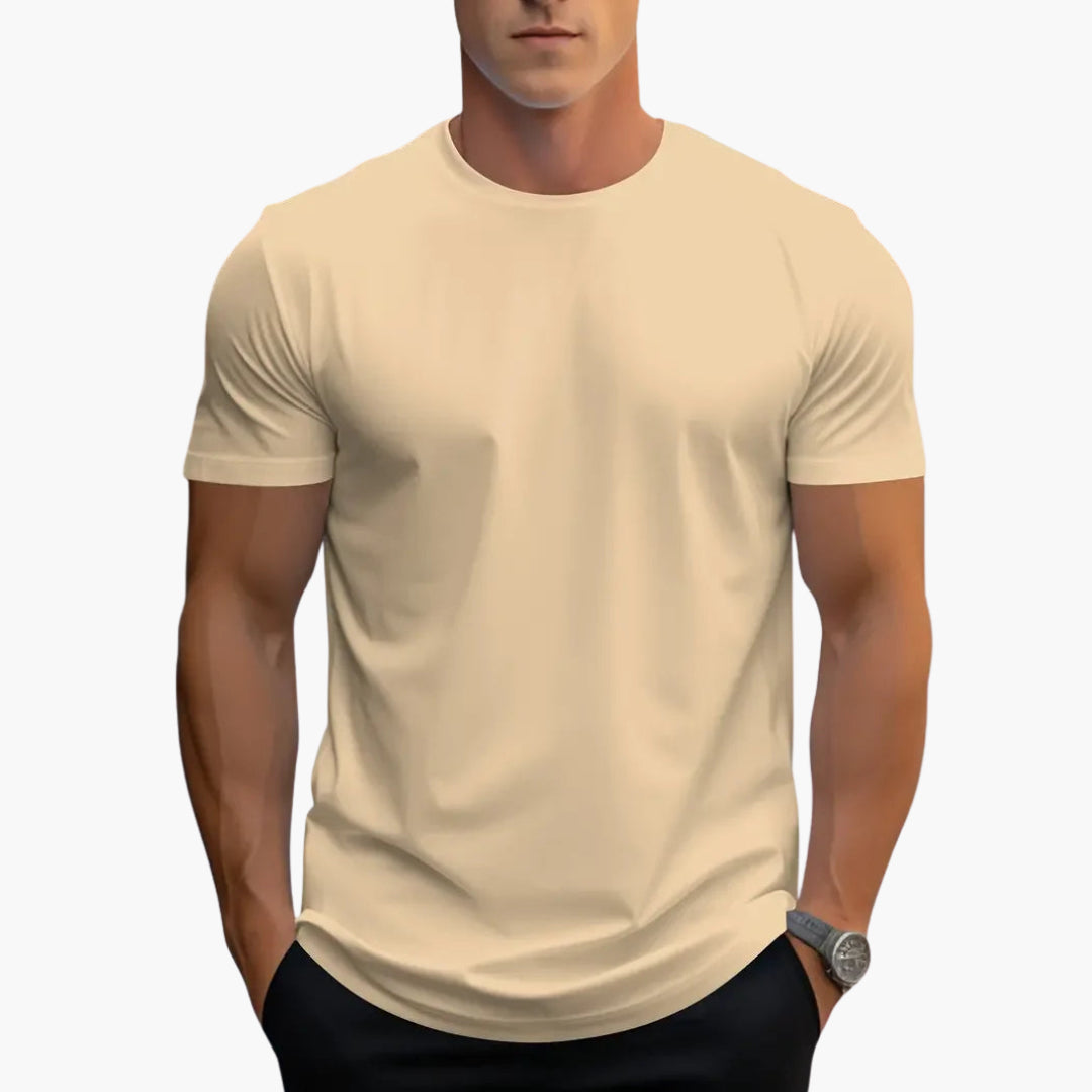 Stylowy męski t-shirt casual w miejskim stylu streetwear