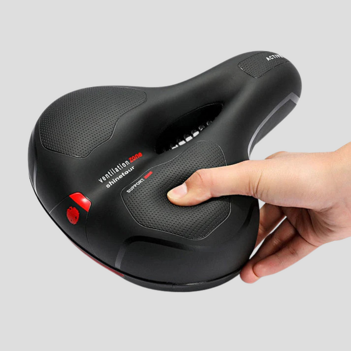 Ergonomiczna nakładka na siodełko rowerowe z miękką pianką