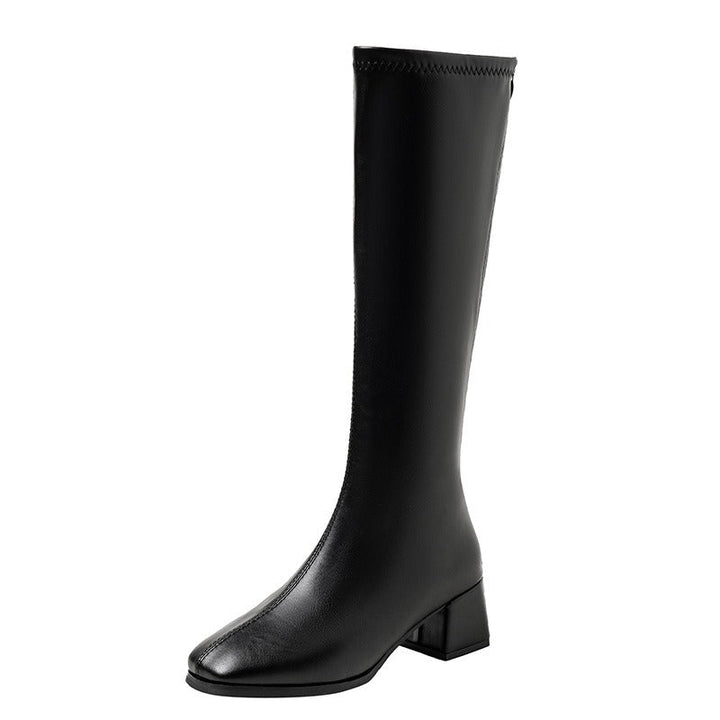 Brązowe botki damskie w stylu vintage zapinane na zamek, idealne buty na jesień