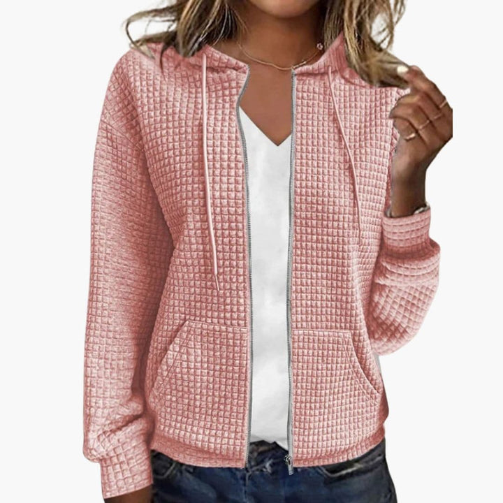 Wygodna rozpinana bluza damska casual na co dzień
