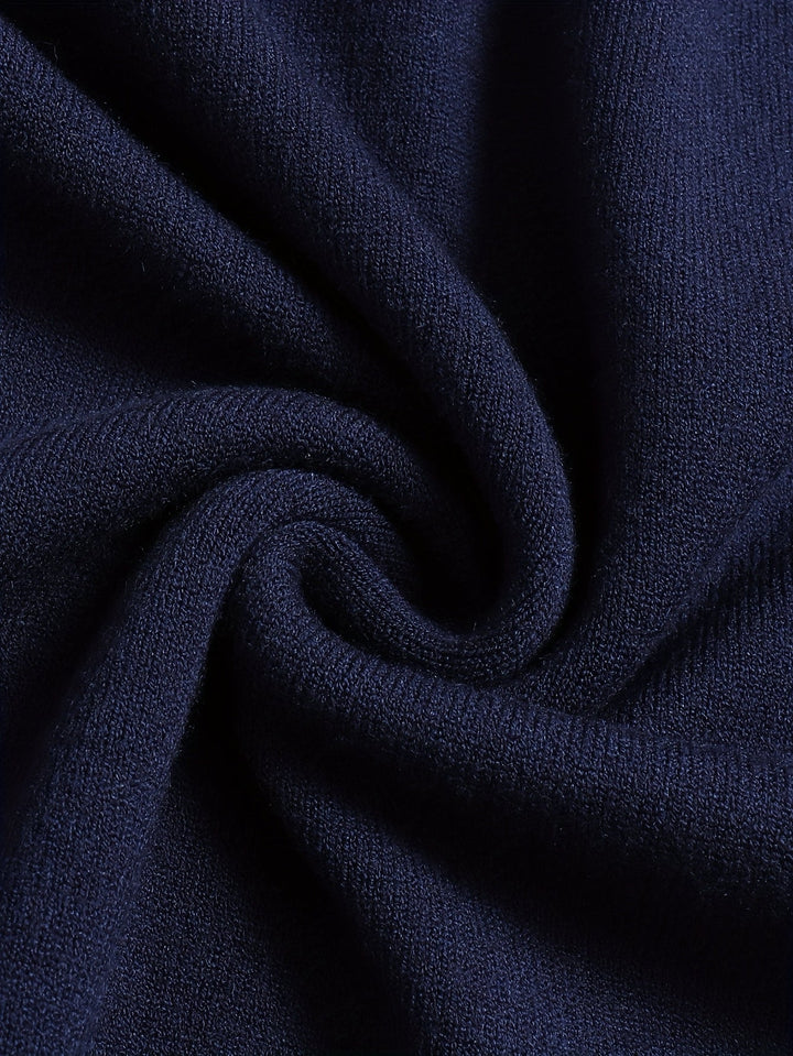 Elegancki sweter męski z golfem do pracy i na co dzień