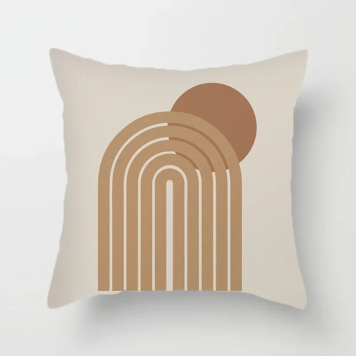 Stylowa poszewka na poduszkę, abstrakcyjny design. Podnosi estetykę każdego wnętrza.