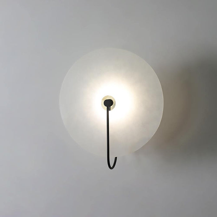 Nowoczesna lampa ścienna LED, alabastrowa. Kinkiet do sypialni, salonu. Tworzy wyjątkową atmosferę.