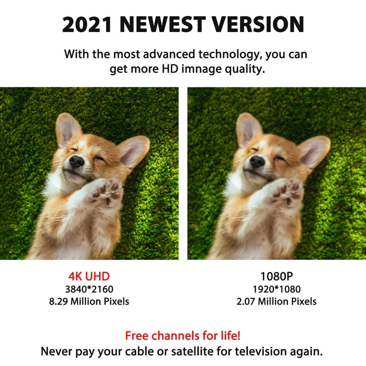 Smukła, czarna antena cyfrowa HDTV wewnętrzna z wzmacniaczem, idealna do dyskretnego montażu i odbioru 1080p.