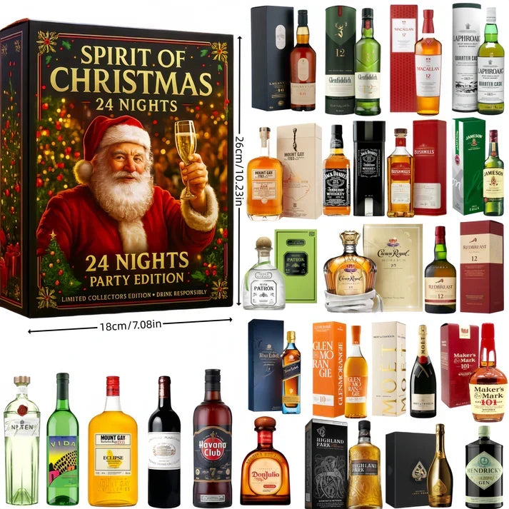 Luksusowy kalendarz adwentowy z whisky jako idealny prezent na boże narodzenie