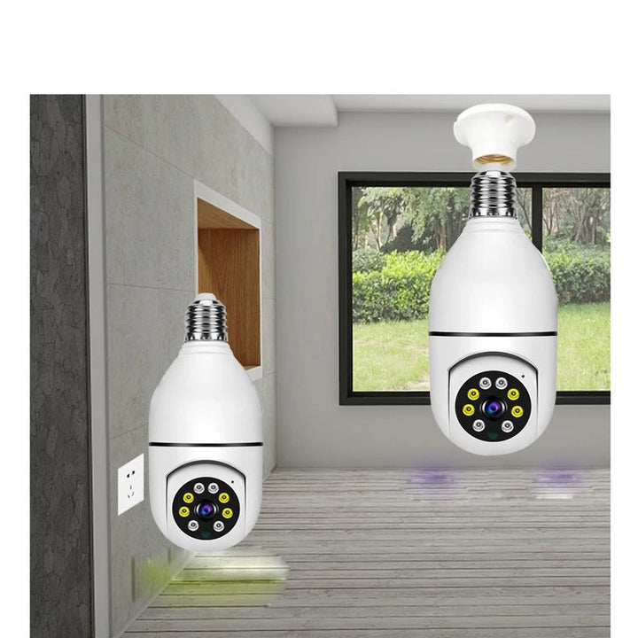 Bezprzewodowa kamera WiFi zewnętrzna Full HD z noktowizorem, wodoodporna, do monitoringu i ochrony domu.