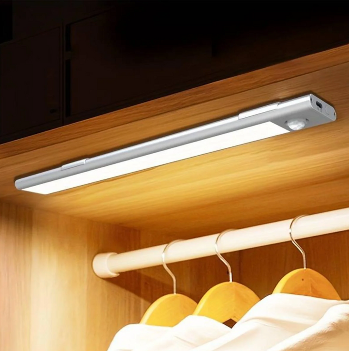 Energooszczędna lampa LED ścienna bezprzewodowa, ładowana, z automatycznym czujnikiem ruchu do domu.
