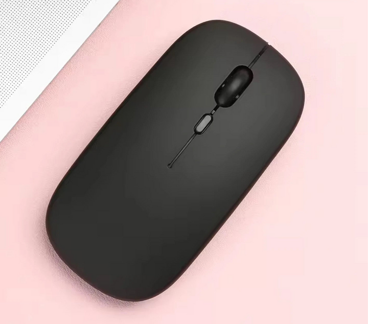 Ergonomiczna mysz bezprzewodowa do gier z cichym kliknięciem. Niezbędne akcesorium dla graczy i biura.
