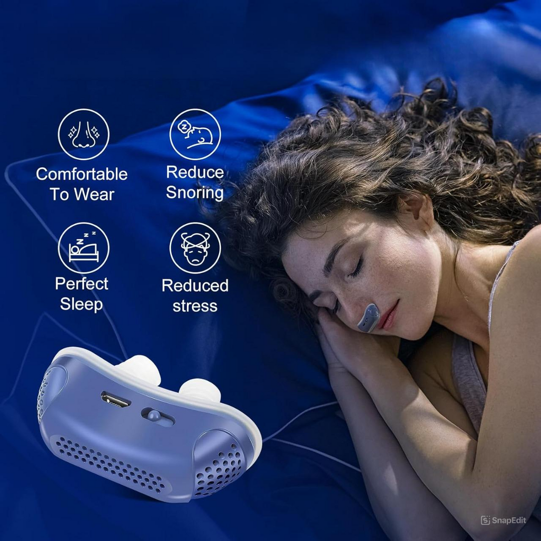 Podróżny mikro CPAP, lekki i przenośny. Idealny do walki z chrapaniem i bezdechem sennym w każdym miejscu.