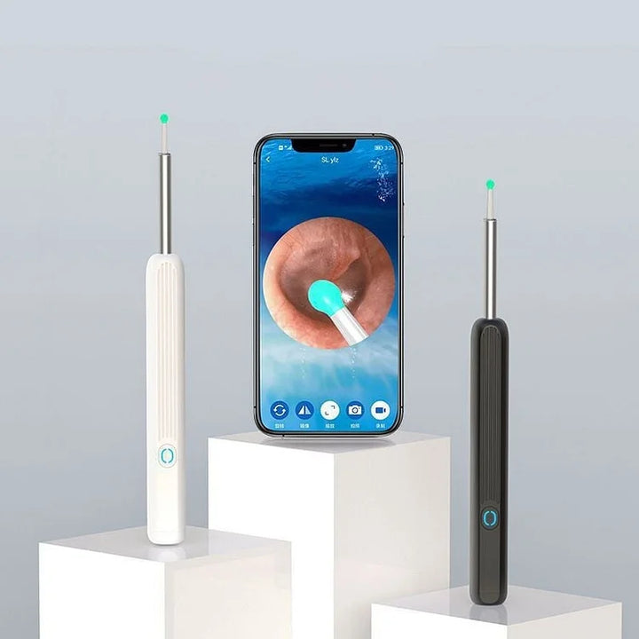 Inteligentny oczyszczacz uszu z kamerą 1080P WiFi. Usuwanie woskowiny i precyzyjna higiena z podglądem.