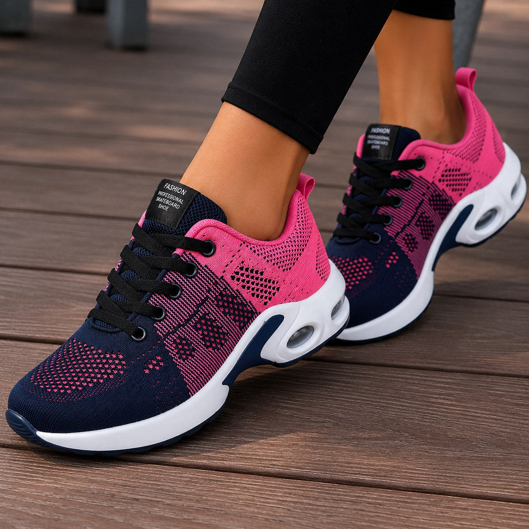 Wygodne damskie buty sportowe do chodzenia z miękką podeszwą
