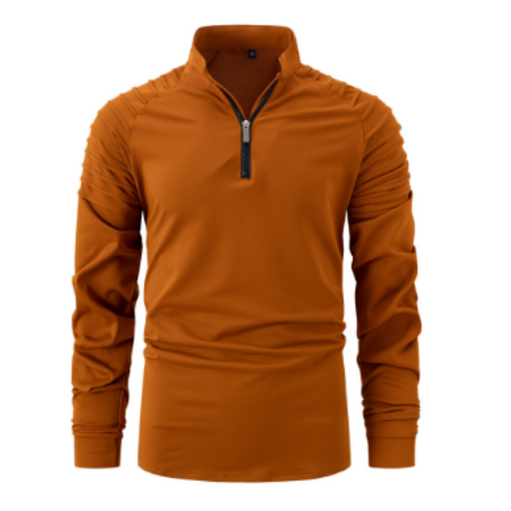 Wygodna bluza sportowa męska w stylu casual, z praktycznym zamkiem. Idealna do codziennych stylizacji.