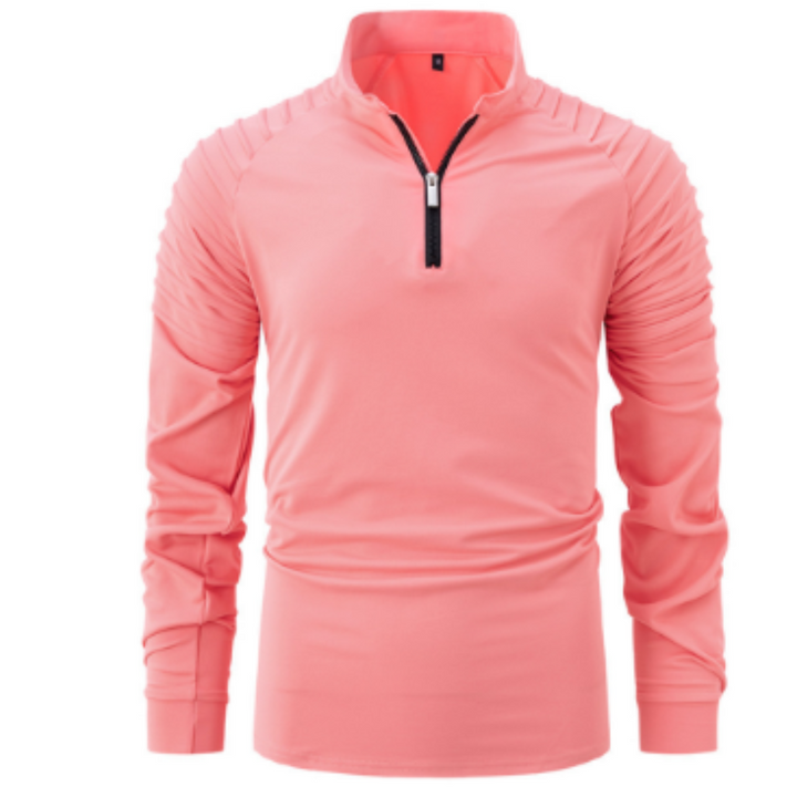 Męska bluza sportowa z zamkiem, zapewniająca komfort i styl. Uniwersalna odzież, idealna do streetwearu.