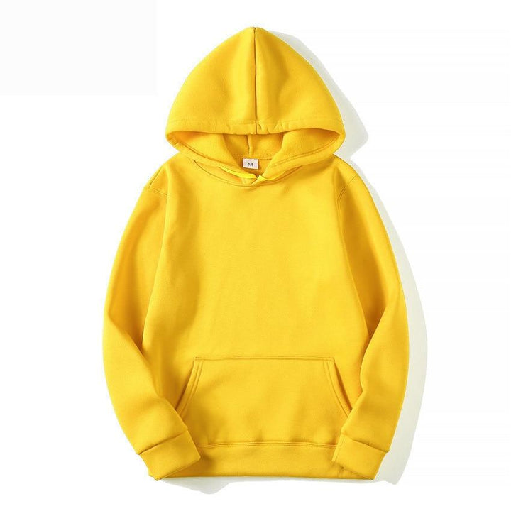 Modna bluza męska z kapturem. Jednokolorowa, komfortowa, w stylu streetwear.