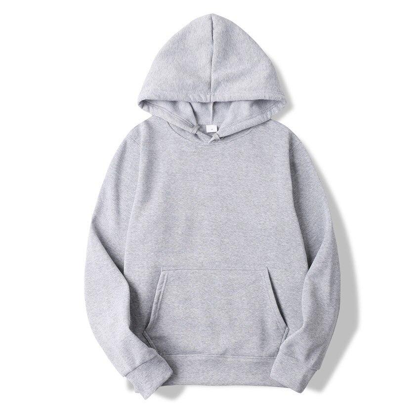 Bluza męska z kapturem i kieszenią kangurką. Jednokolorowa, stylowa, do codziennego użytku.