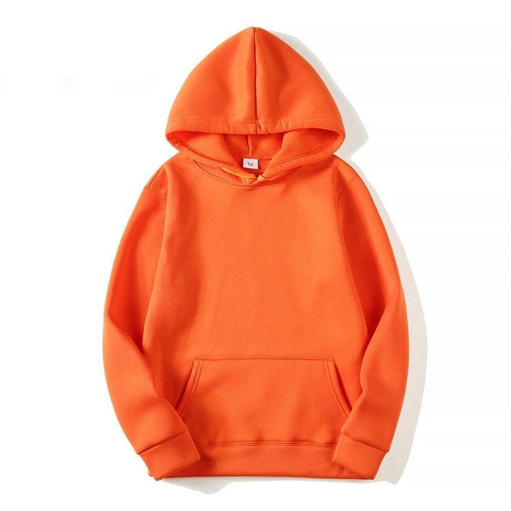 Luźny fason bluzy męskiej z kapturem. Jednokolorowa, streetwear, wysoka jakość.