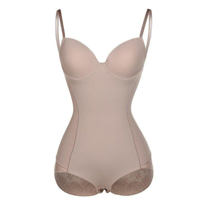 Czarne damskie body modelujące, bielizna wyszczuplająca sylwetkę
