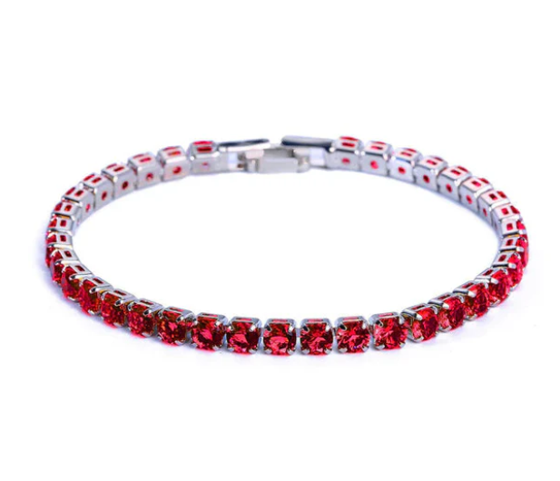 Elegancka bransoletka z cyrkoniami Aurora w luksusowym pudełku