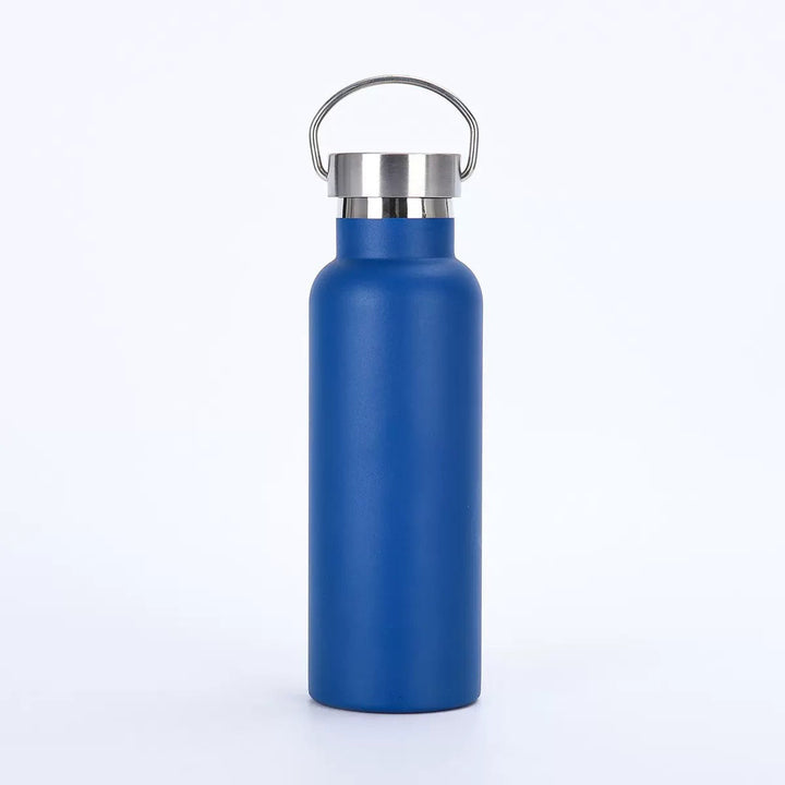 Niezawodna butelka termiczna 500ml z uchwytem. Izolowana, do wody i napojów, doskonała do aktywności outdoor.