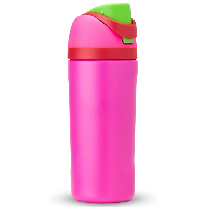 Butelka termiczna ze słomką, stal nierdzewna, 600ml-1L. Idealna na wodę, napoje sportowe do pracy i treningu.