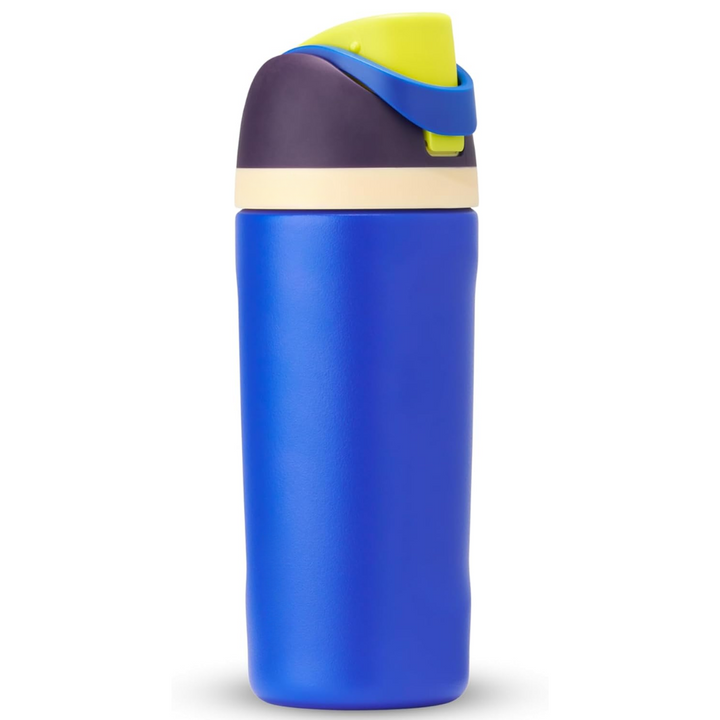 Stylowa butelka termiczna ze słomką, 600ml-1L. Doskonały prezent, uniwersalny bidon sportowy na co dzień.