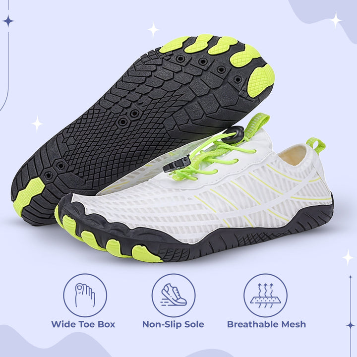 Wielofunkcyjne buty barefoot unisex. Antypoślizgowe, szerokie palce, na plażę, spacery i bieganie.