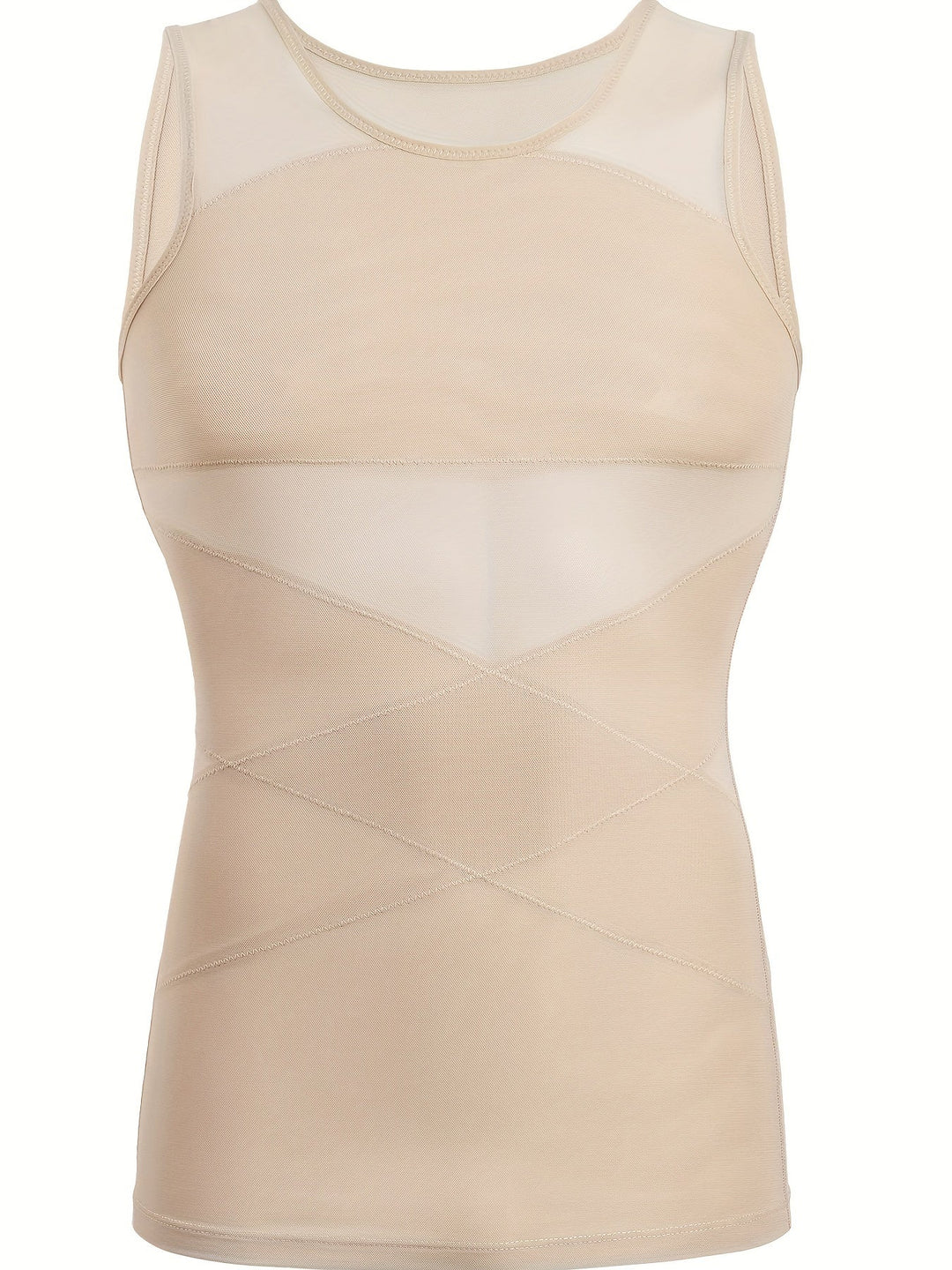Męski tank top kompresyjna wyszczuplający brzuch