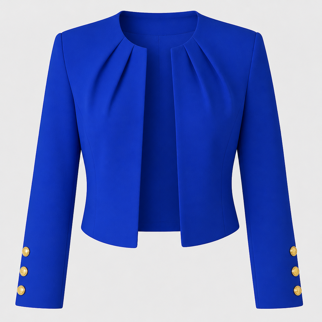 Damski elegancki żakiet biznesowy Amelia w stylizacji do pracy [[lstfy-media:4]]