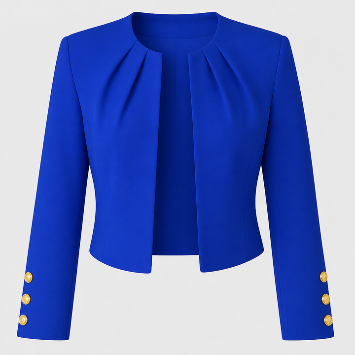 Damski elegancki żakiet biznesowy Amelia w stylizacji do pracy [[lstfy-media:4]]