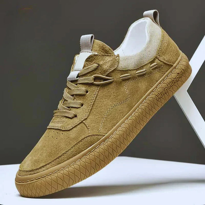 Męskie buty casual Maxon, prezentacja przodu i czubka obuwia
