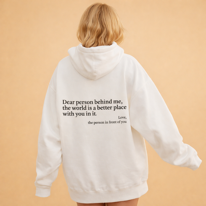 Casualowa bluza damska z kapturem i modnym nadrukiem. Stylowy długi rękaw, idealna do streetwearu.