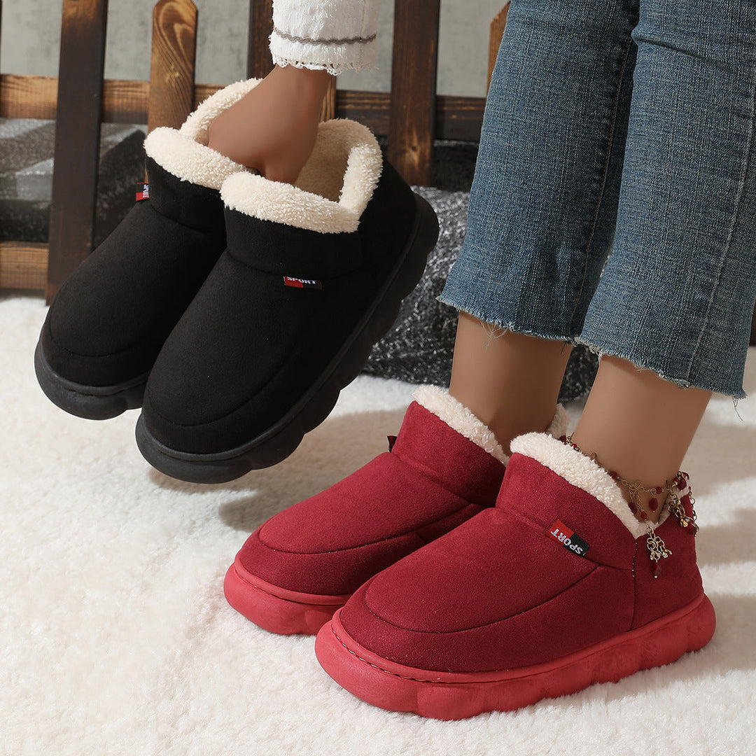 Modne zimowe sneakersy damskie, idealne do miejskich stylizacji, z grubą podeszwą.
