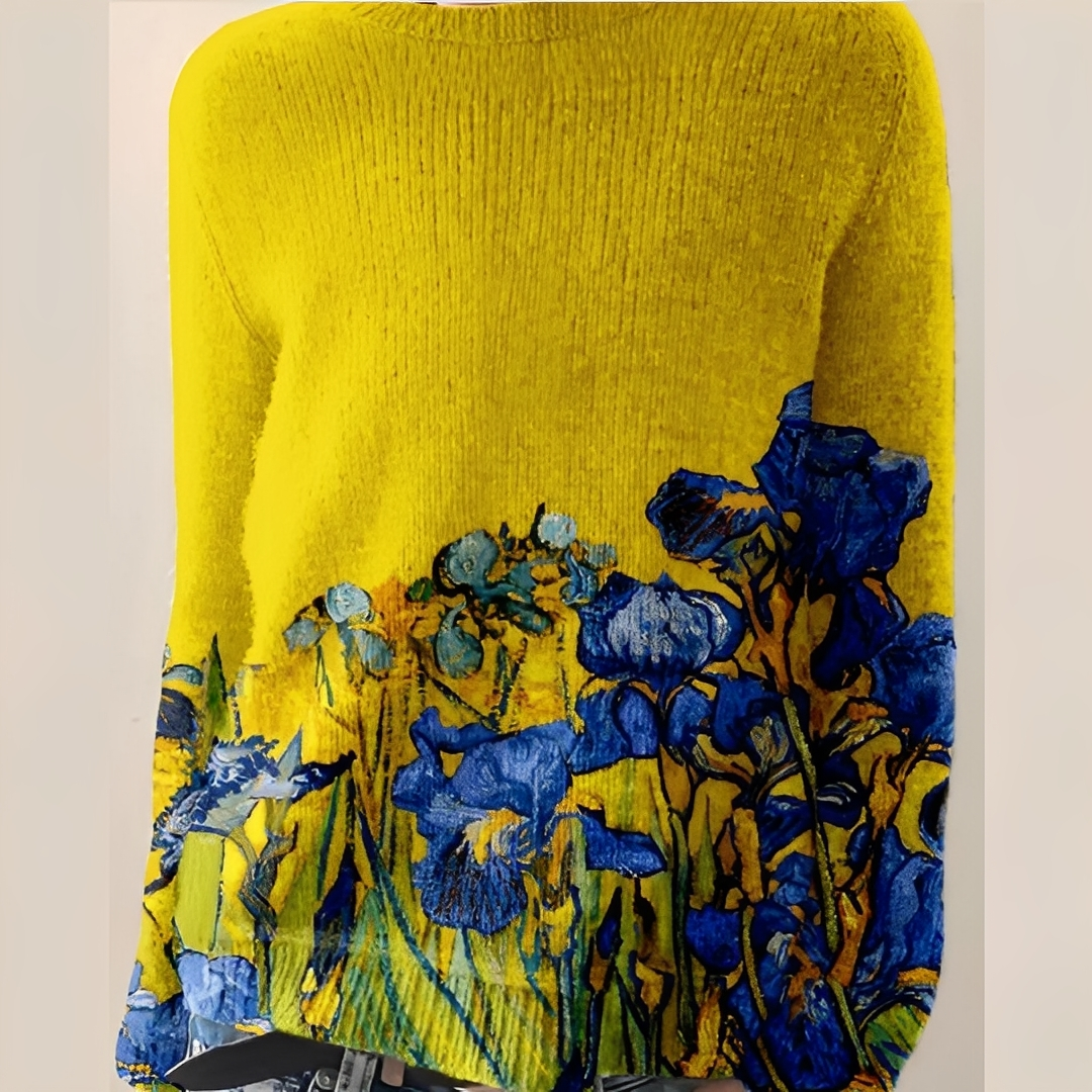 Stylowy sweter damski na zimę, uniwersalny do wielu zimowych stylizacji. Moda damska.