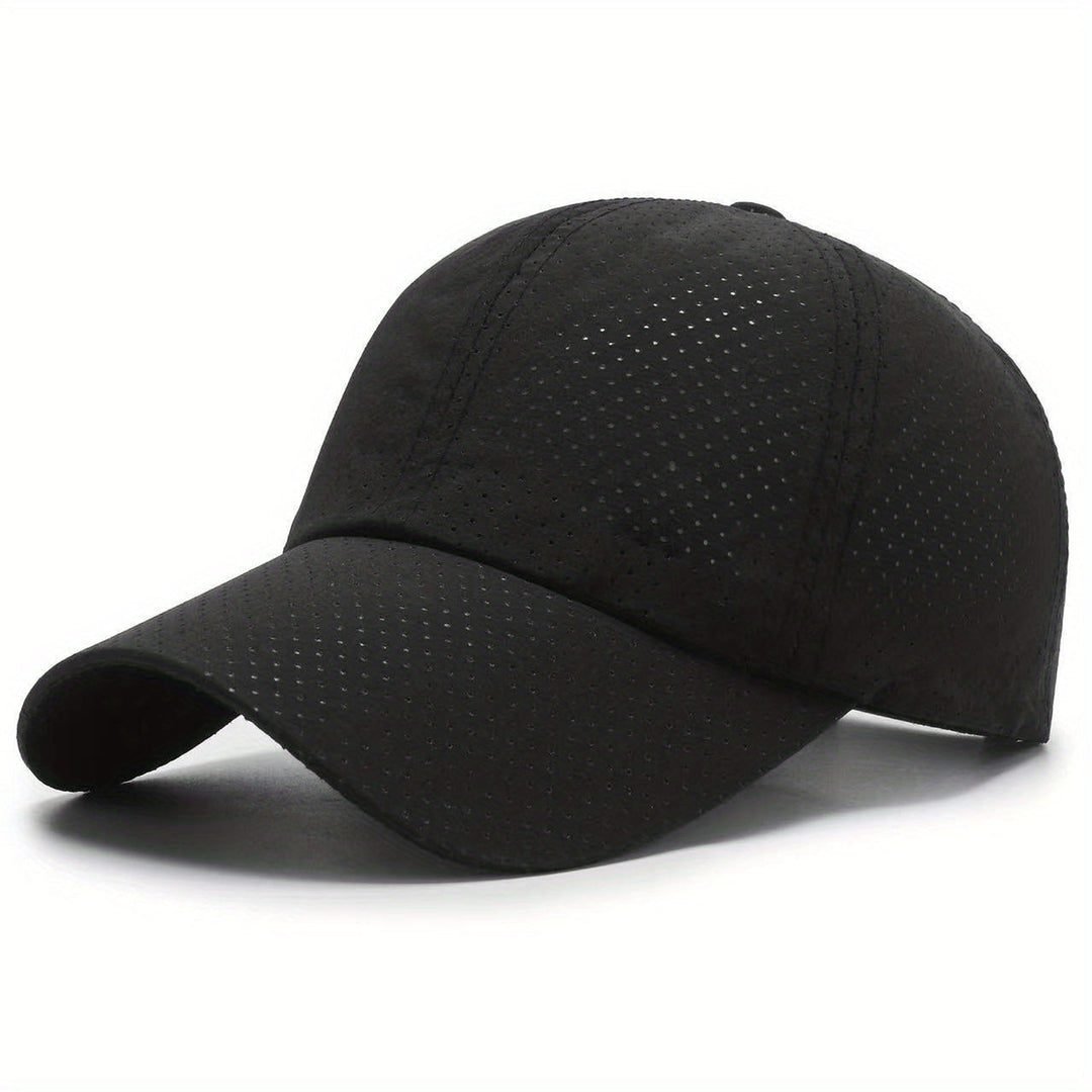 Czapka sportowa unisex, szybkoschnąca, siateczkowa, z ochroną UV. Idealna do biegania.