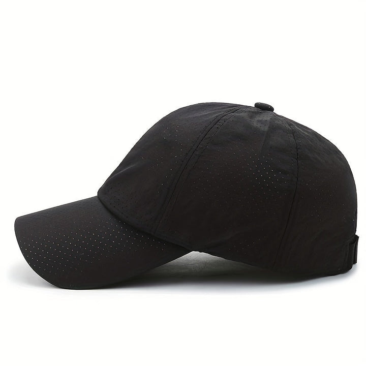 Unisex czapka sportowa, ochrona UV, siateczkowa. Szybkoschnąca na bieganie, rower, aktywność outdoor.