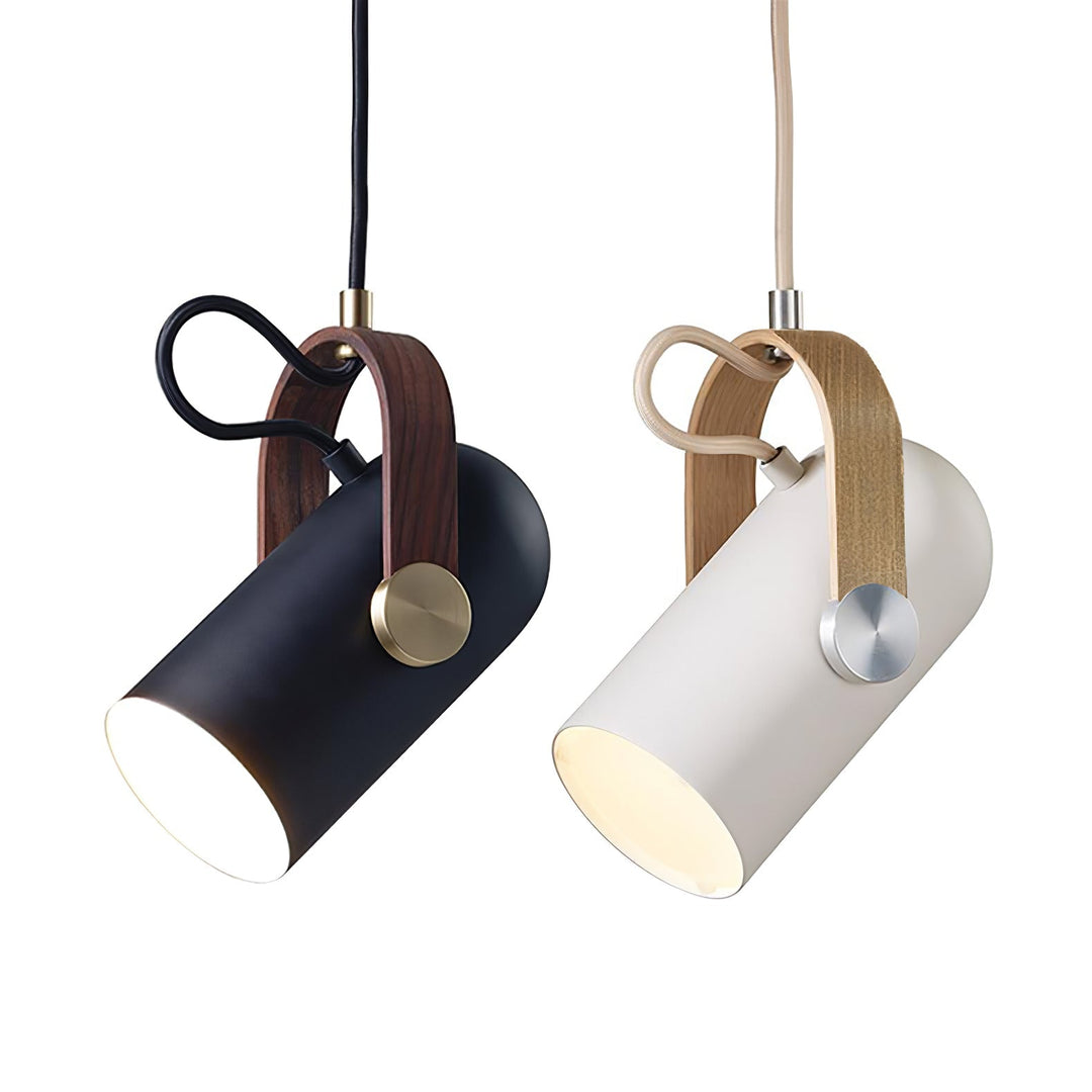 Czarna lampa wisząca industrialna LOFT, styl armatni, metalowa, do wnętrz, regulowana.
